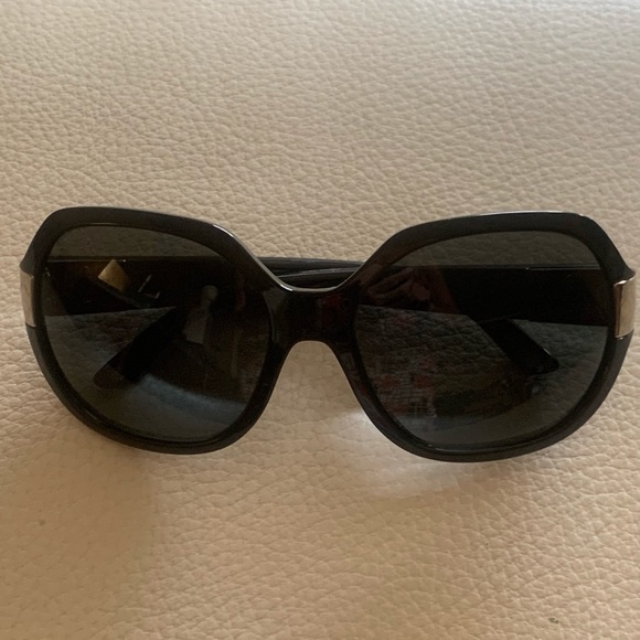 Vintage VERSACE SunglassesTimeless Style.Plastic Frame &Versace metallic  accent main image 12
